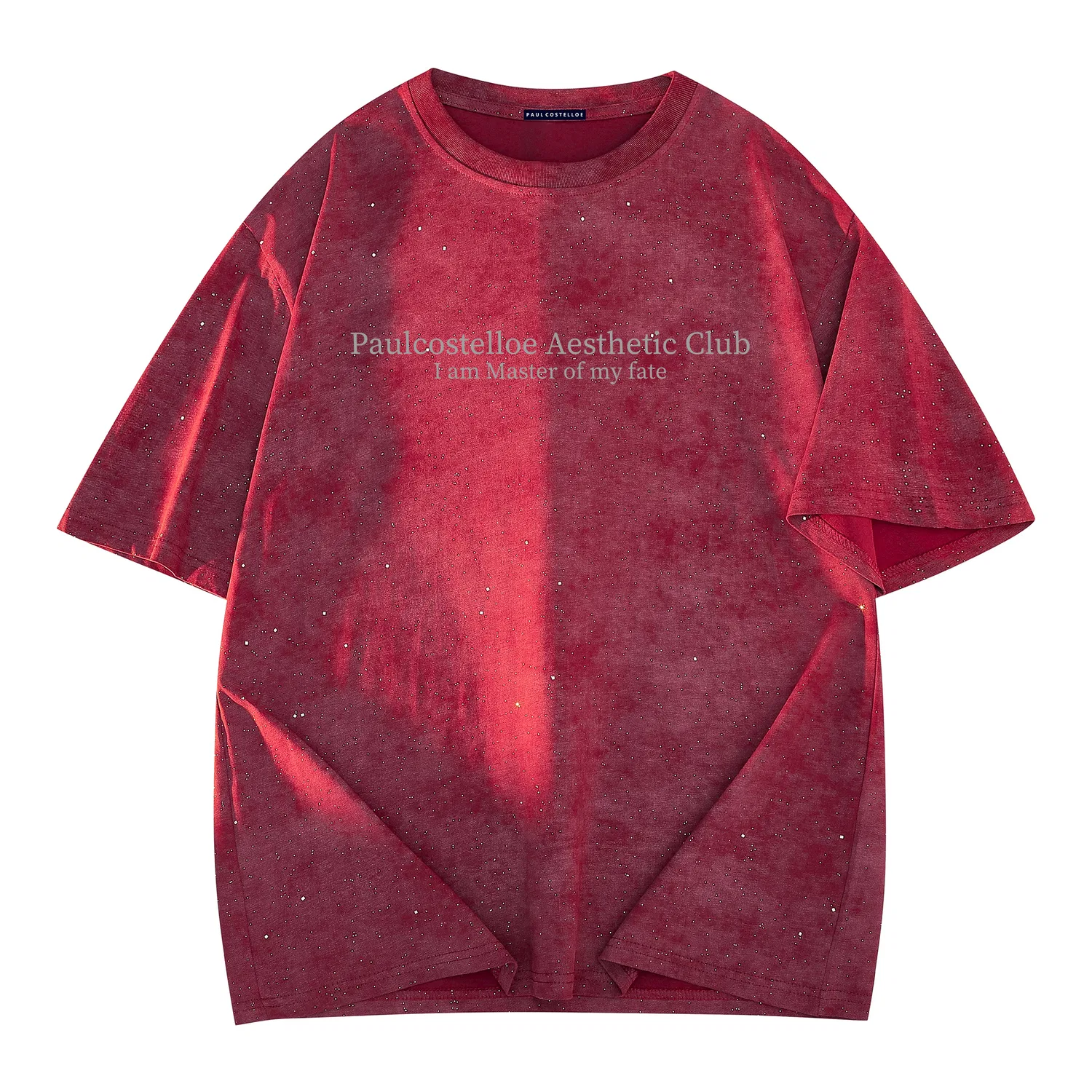 Детская футболка унисекс с круглым вырезом, плотная, Baby's Breath T, Paul Costelloe, Burgundy