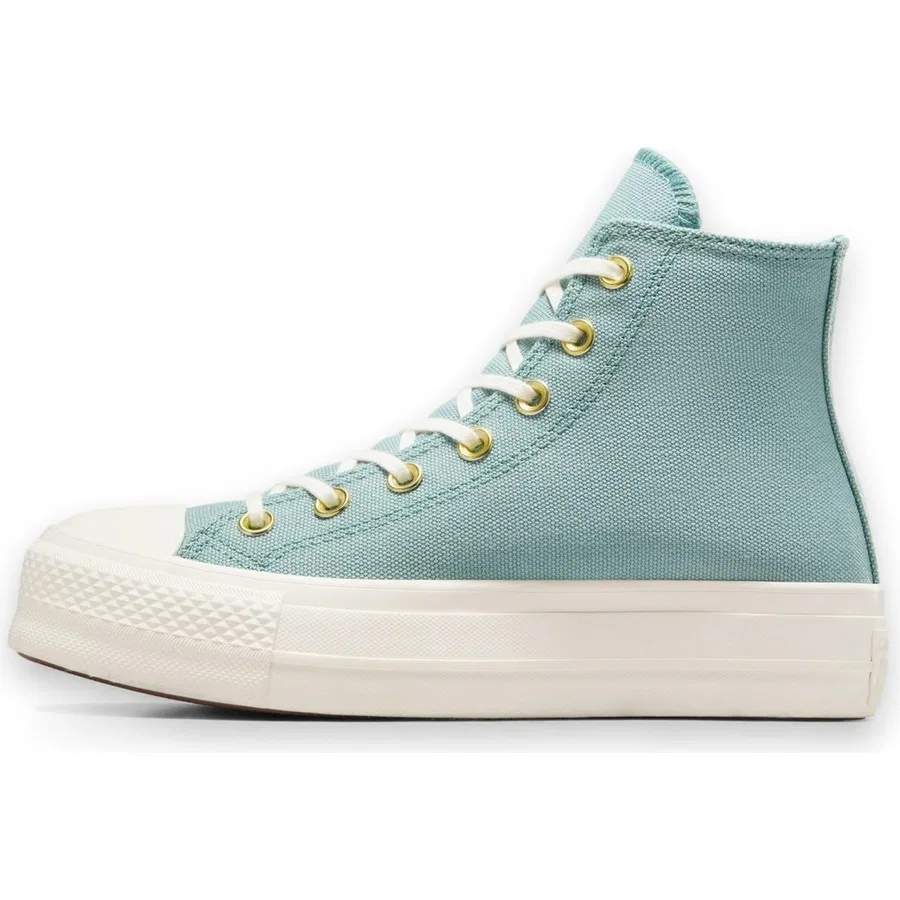 Кеды Converse Chuck Taylor All Star Lift, Светло-зеленый — фото 3