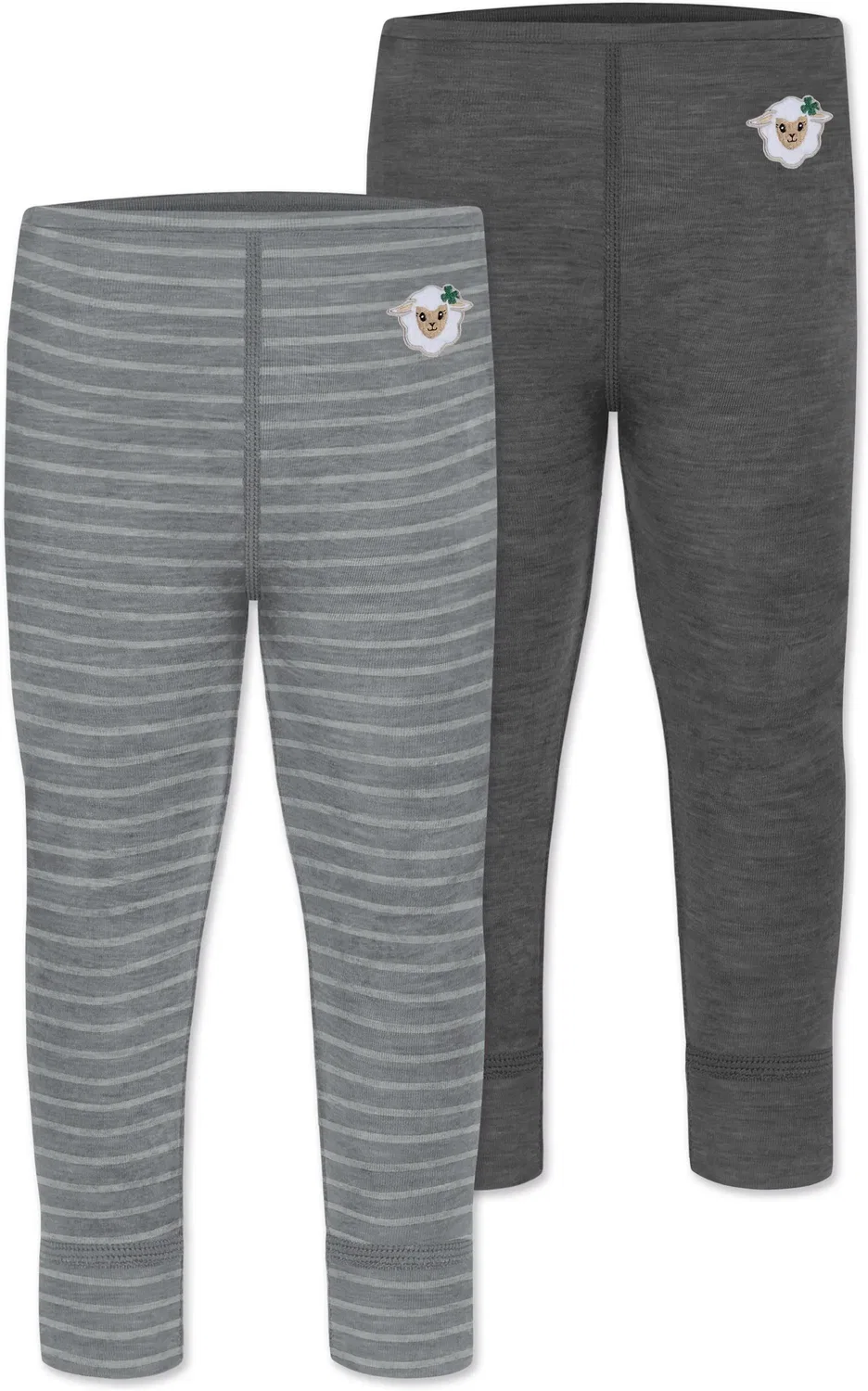 Штаны детские из мериносовой шерсти комплект 2 шт Tutira Normani Outdoor Sports, серый