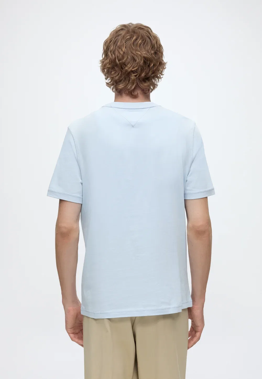 Футболка с принтом флага Tommy Hilfiger, Sky Blue — фото 3
