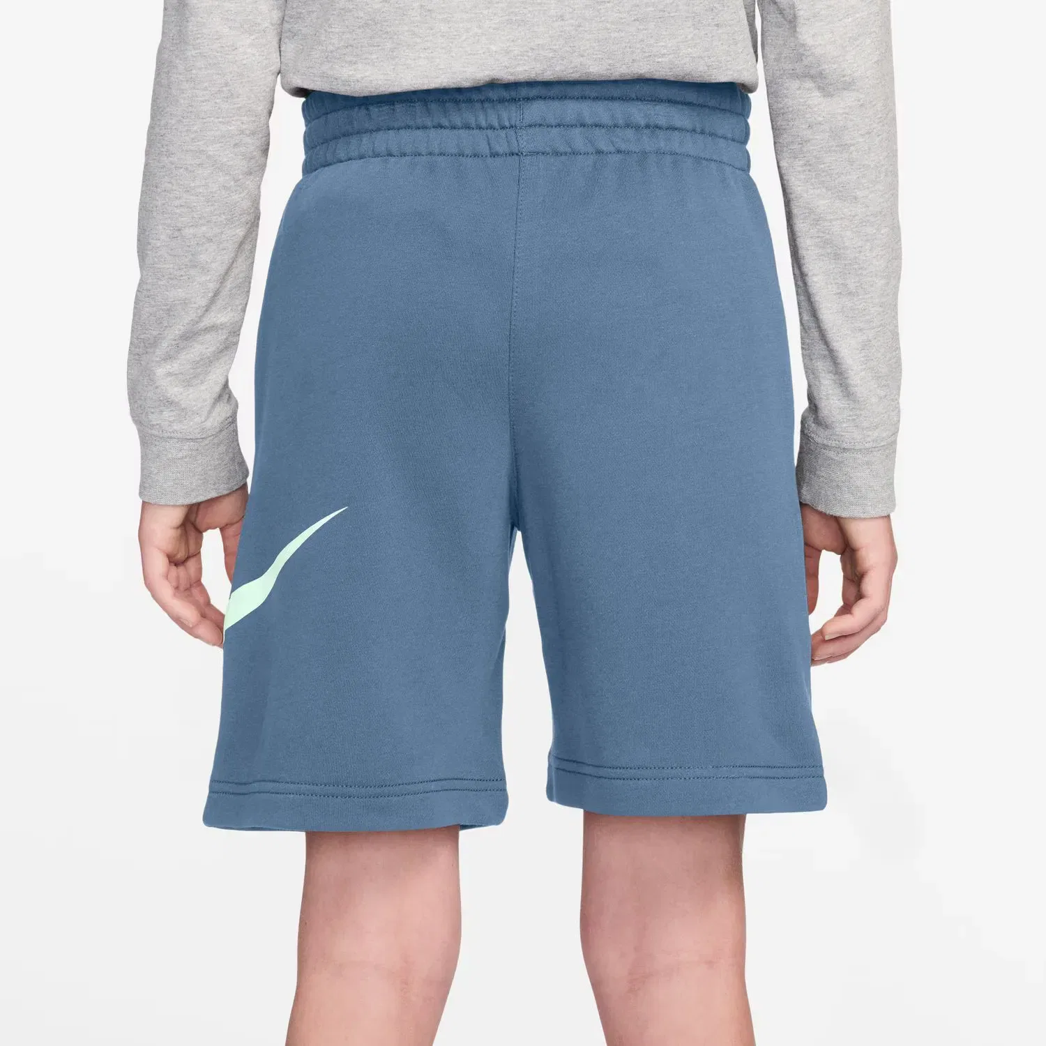 Детские шорты для мальчиков из футера Nike, Azul — фото 2