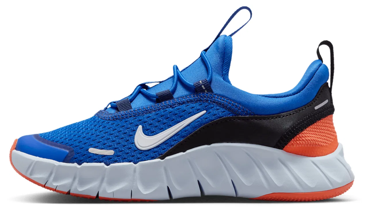 Кроссовки для мальчиков Free Ride Nike, цвет Game Royal/Midnight Navy/White — фото 2