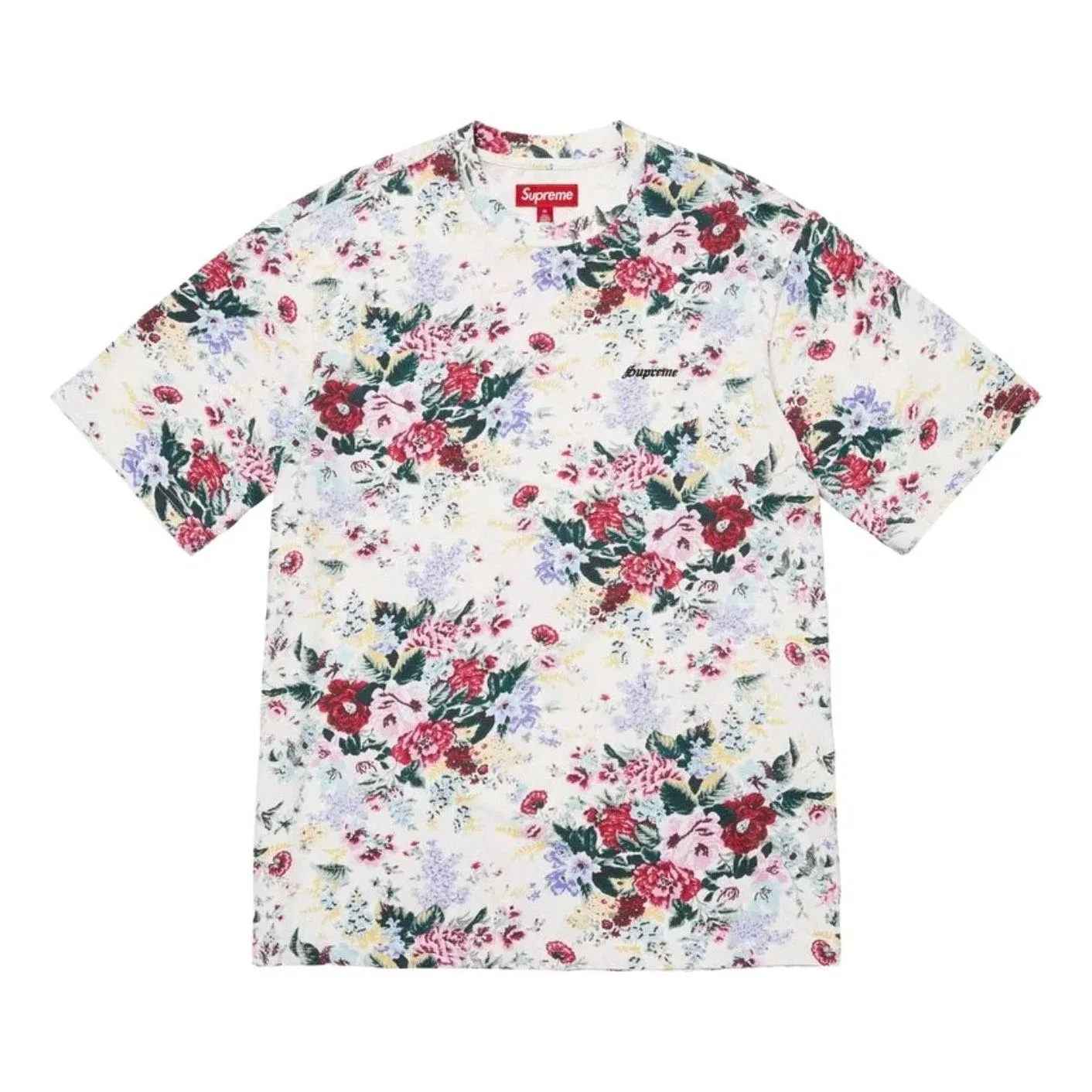 Мужская футболка с принтом Floral Supreme, мультиколор