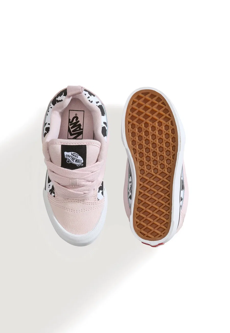 Кроссовки VANS 'Knu Skool' пастельно-розового цвета — фото 3