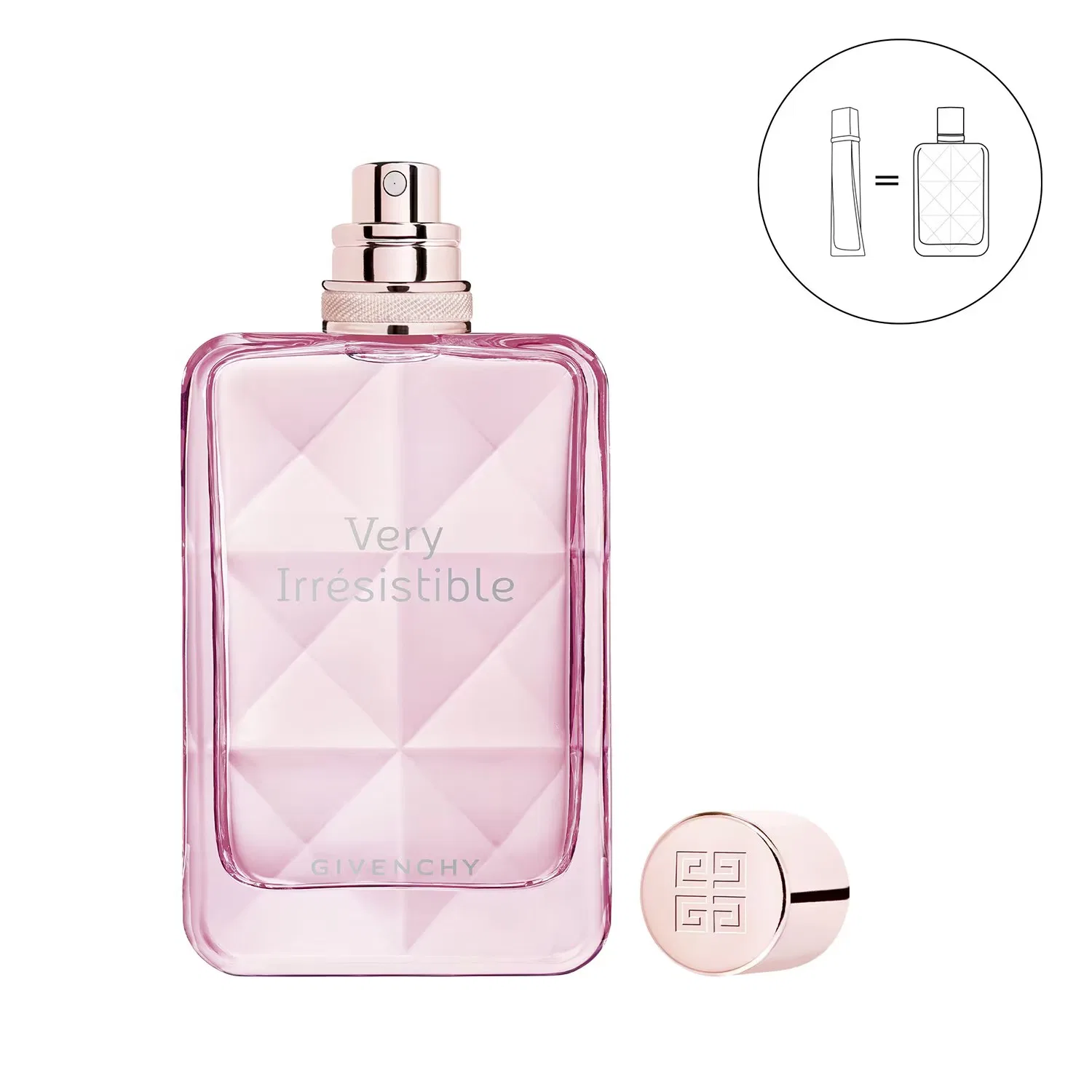 Туалетная вода 80 мл с ароматом роз и черной смородины GIVENCHY, Very Irrésistible — фото 4