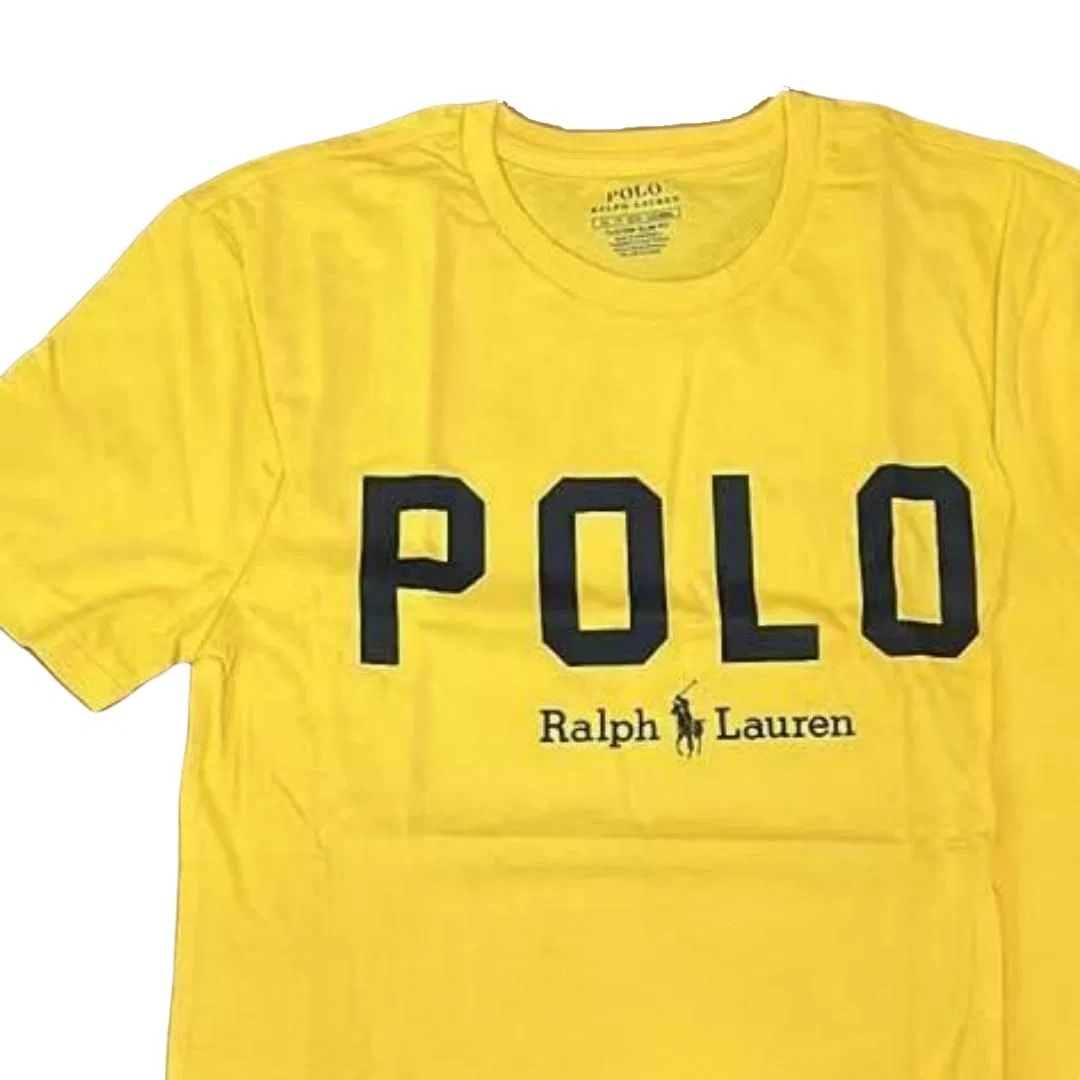 Мужская футболка с круглым вырезом Polo Ralph Lauren, Yellow — фото 4