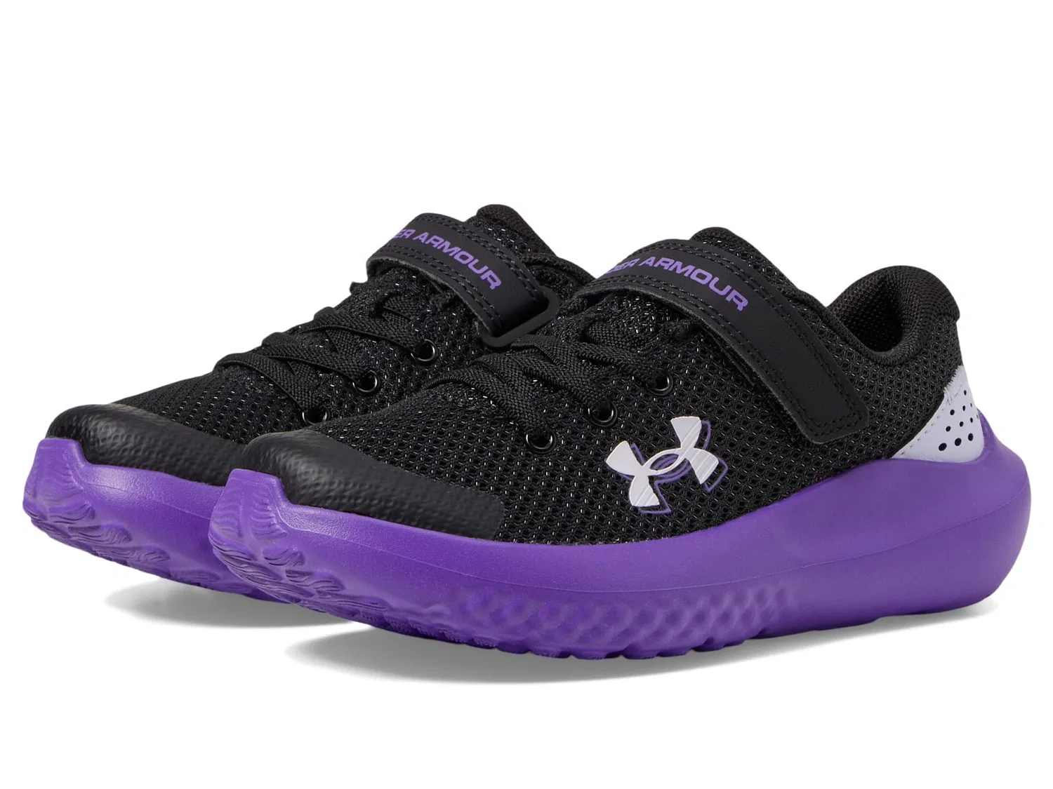 Детские кроссовки для девочек с сетчатым верхом Under Armour, Lilac