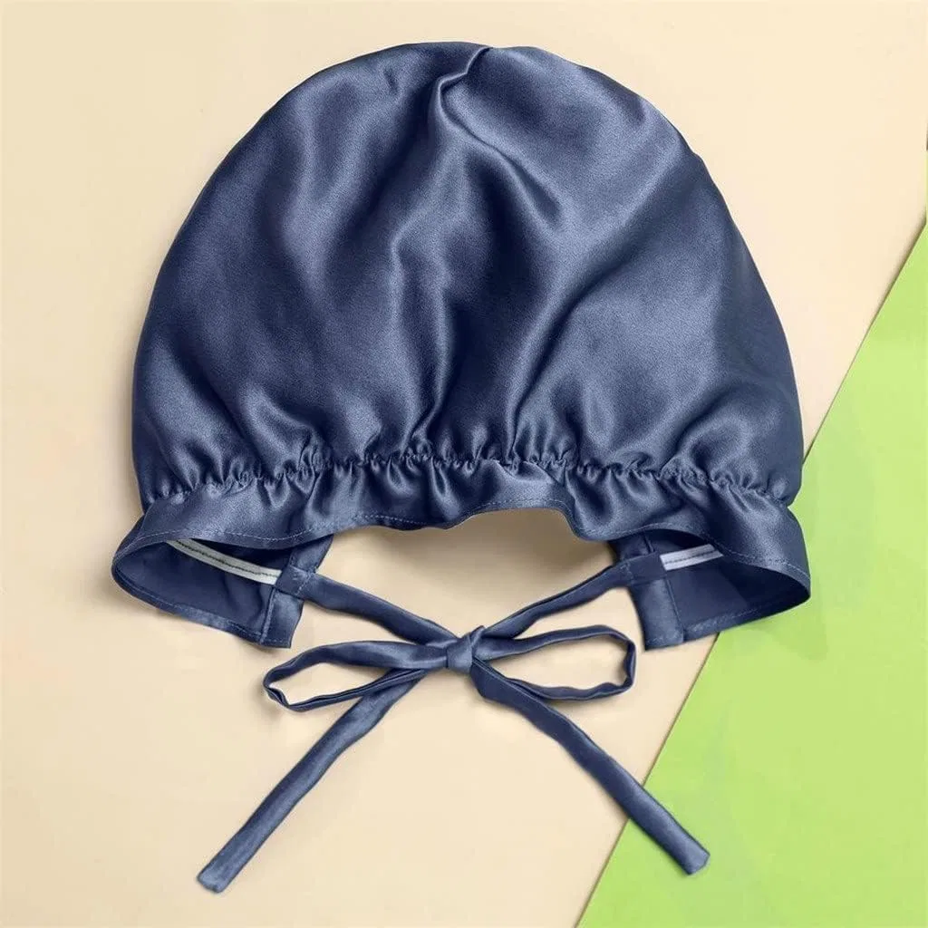 Детская шелковая шапочка для сна HODAGES, 3 шт, 19 мм, регулируемая, Один размер, A — фото 3