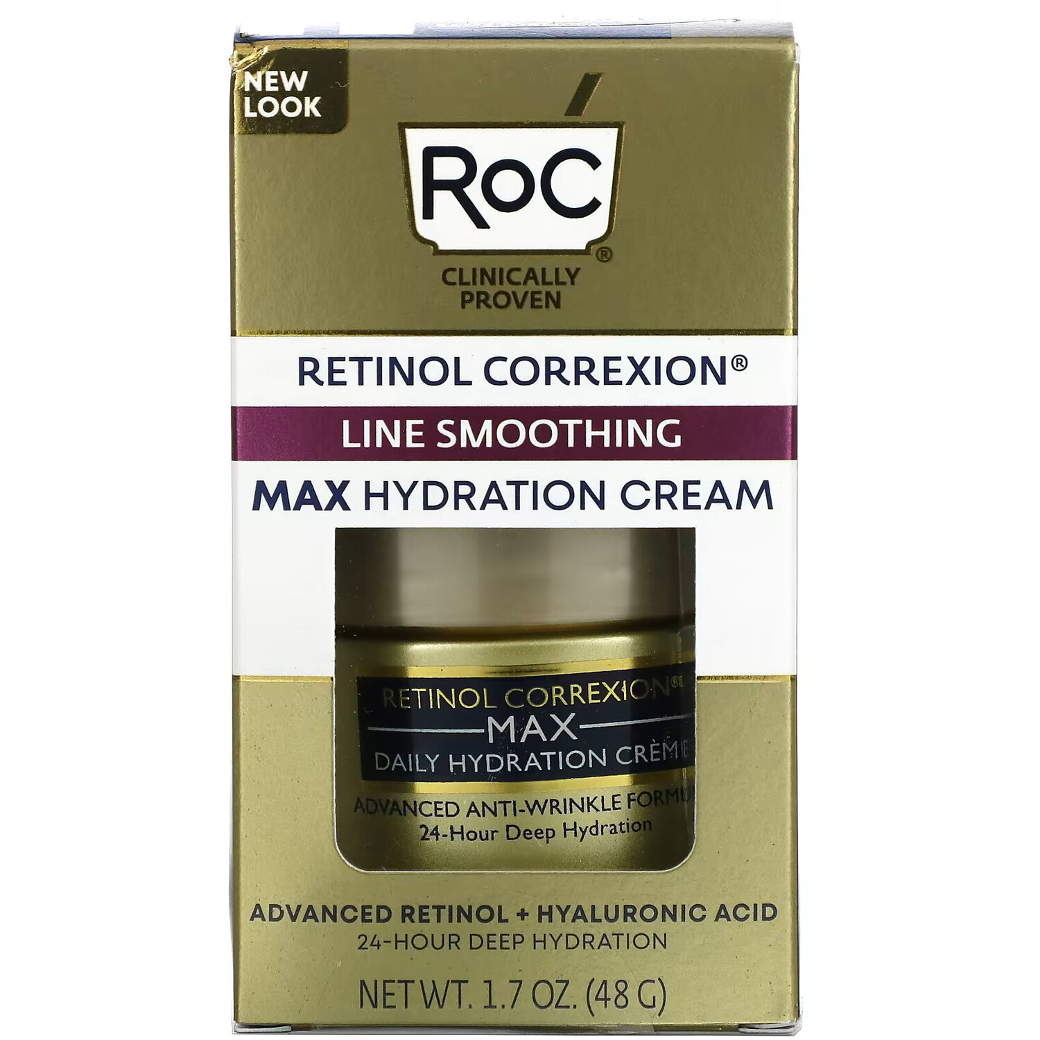 RoC, Retinol Correxion, дневной крем для максимального увлажнения, 48 г (1,7 унции) — фото 3