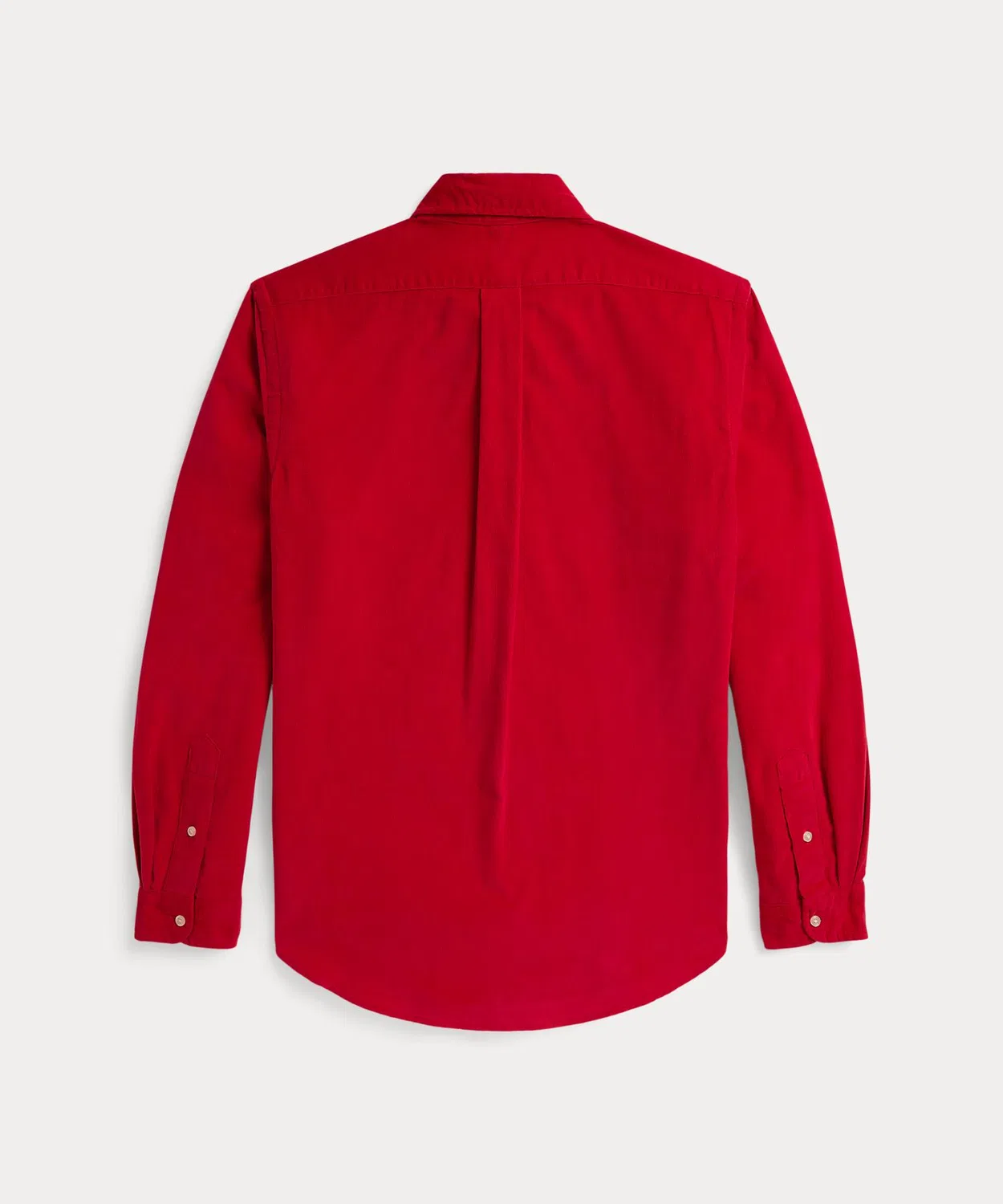Мужская классическая рубашка из вельвета с длинным рукавомPolo Ralph Lauren, Red — фото 2