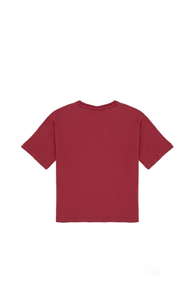 Детская футболка для мальчиков хлопковая U.S. Polo Assn., Cherry — фото 2