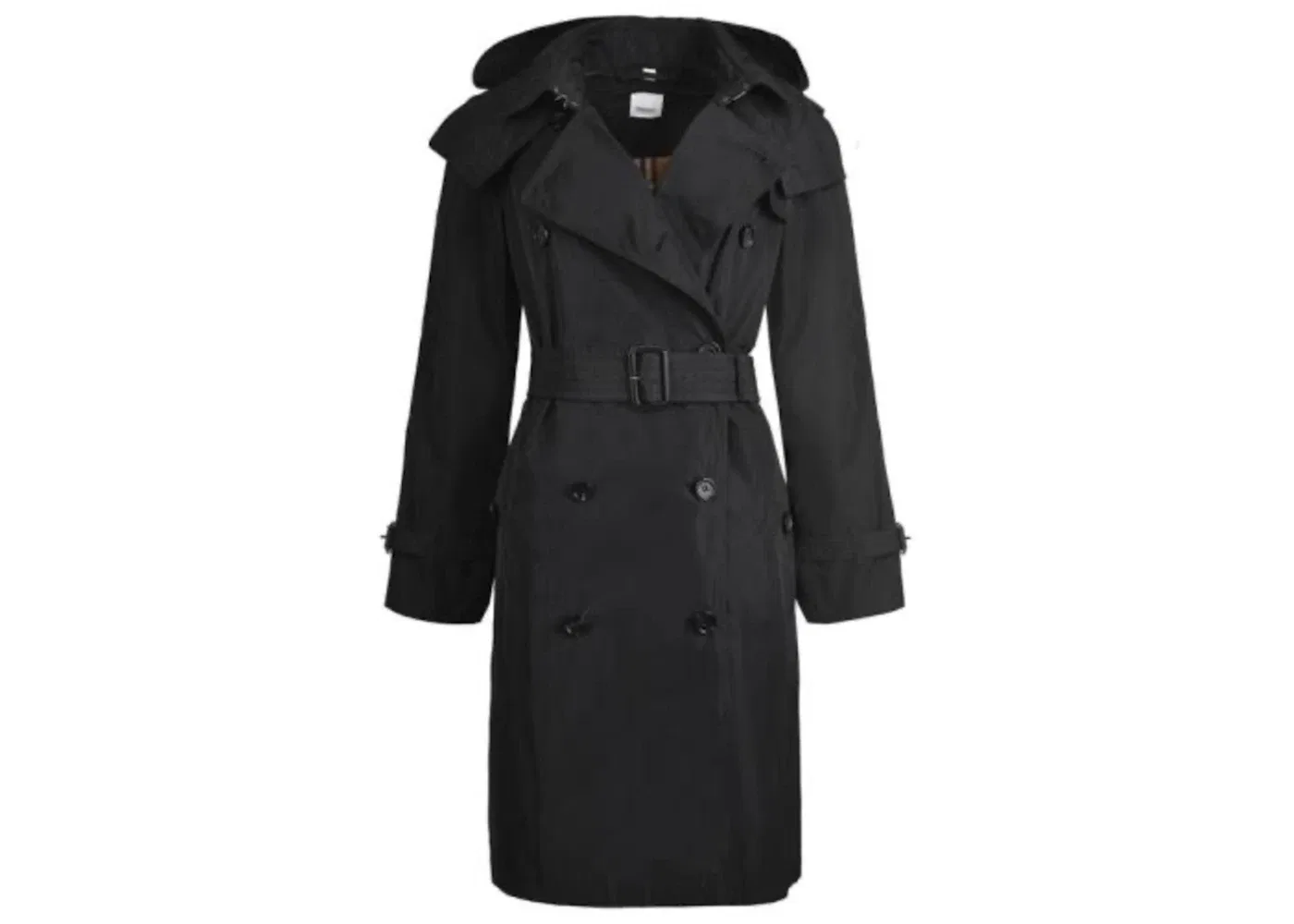 Женское пальто-тренч с поясом Burberry, Black