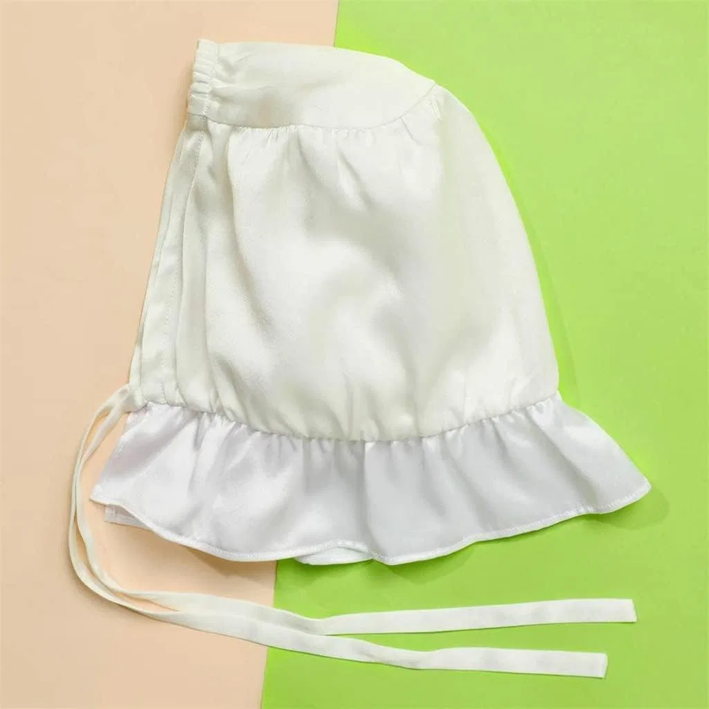 Детская шелковая шапочка для сна HODAGES, 3 шт, 19 мм, регулируемая, Один размер, A — фото 4