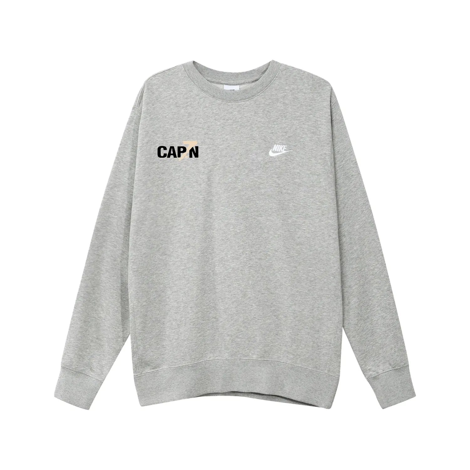 Свитшот унисекс с круглым вырезом Nike, Gray