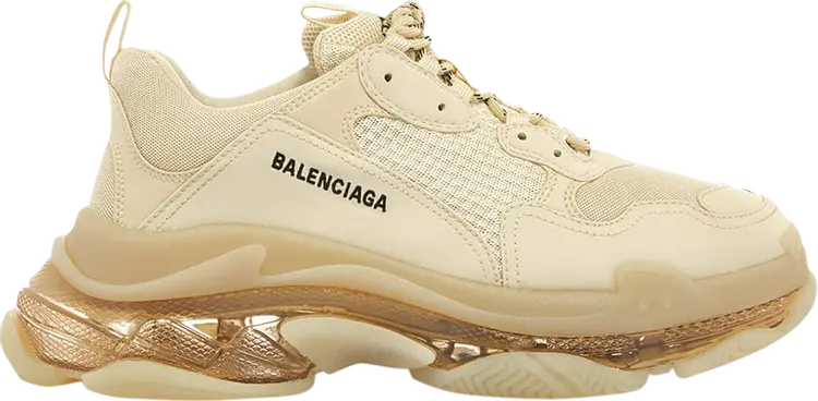 

Кроссовки Balenciaga Triple S Sneaker Clear Sole - Off White, белый