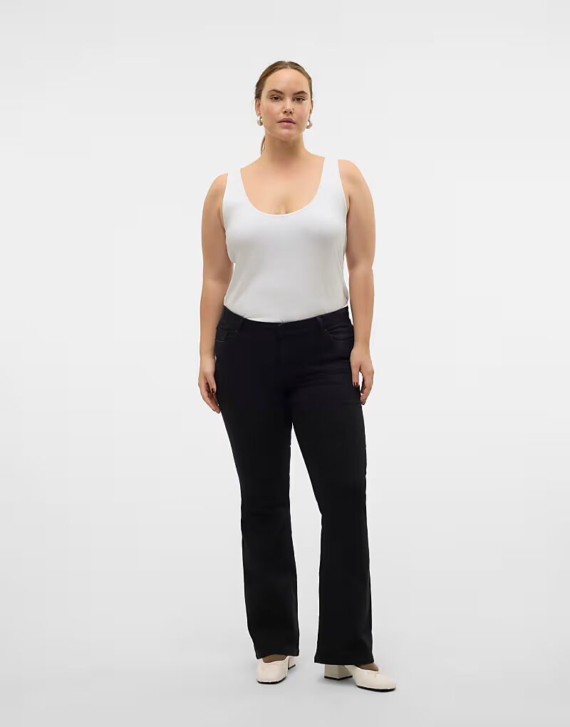 

Джинсы Vero Moda Curve Flared fit черного цвета