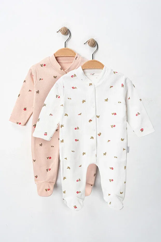 Детский комбинезон для девочек с принтом Defne Lina Baby, Pink