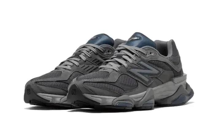 Детские кроссовки с ретро-дизайном 9060 New Balance, Schwarz — фото 2