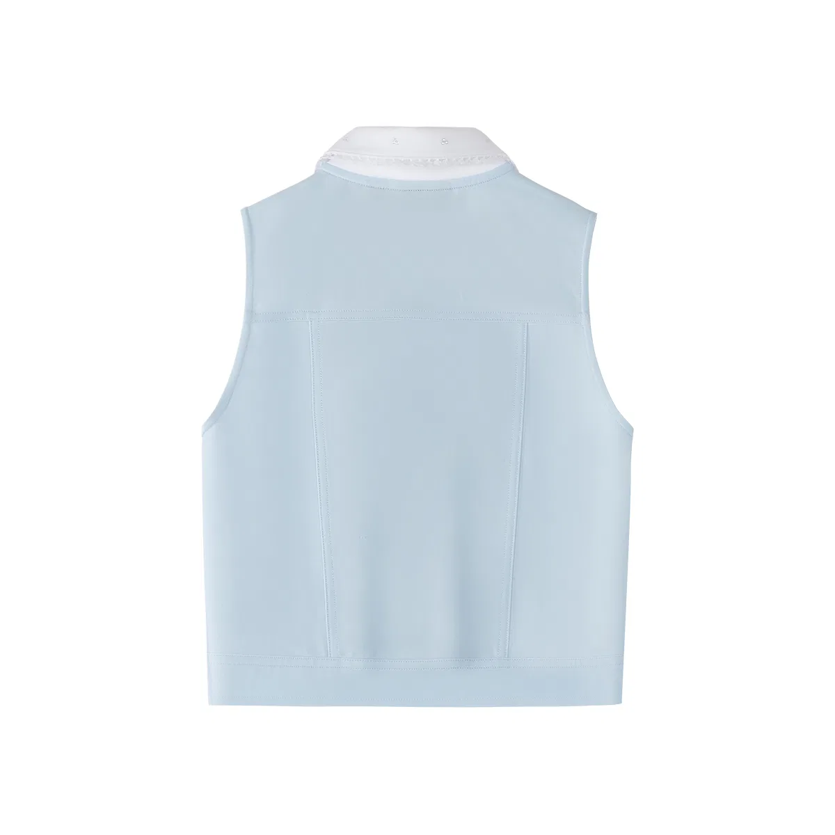 Детский жилет с воротником Питер Пэн Sky Clear Blue FILA KIDS — фото 3