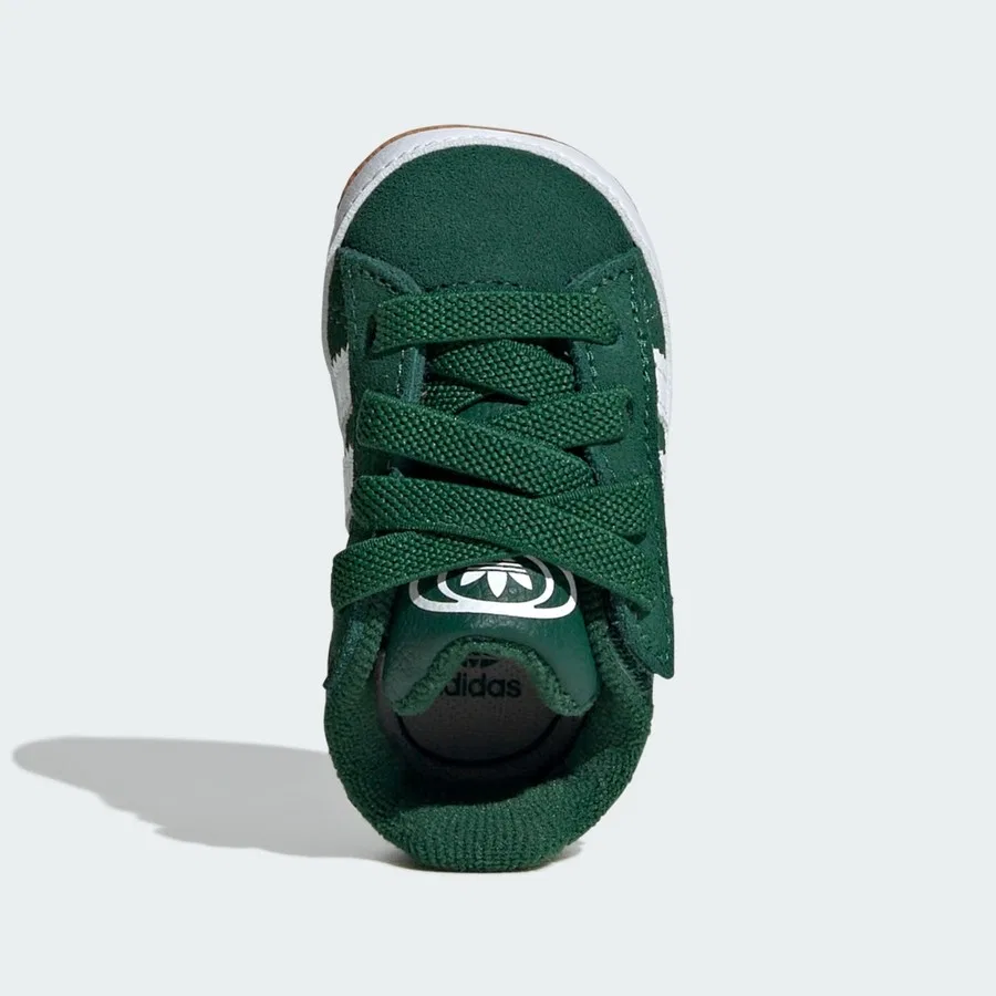 Кроссовки детские с ремешками Campus Crib Shoes adidas, Розовый — фото 4