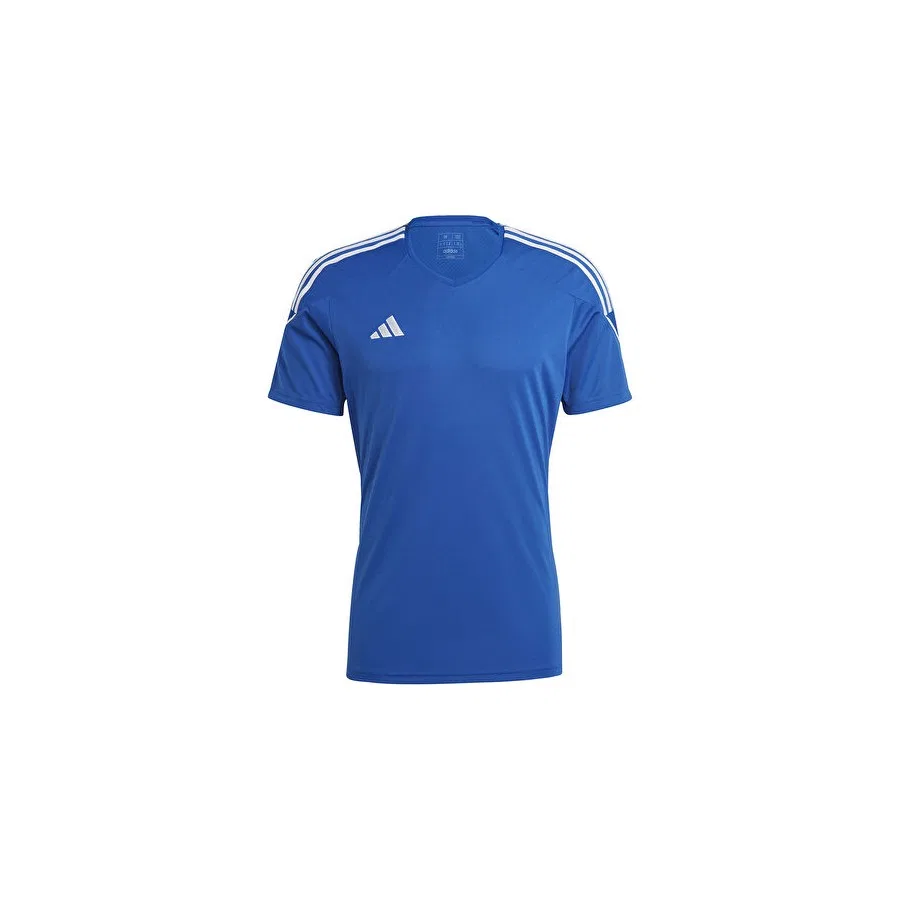Футболка спортивная с длинным рукавом TIRO 23 JSY adidas, Синий — фото 4