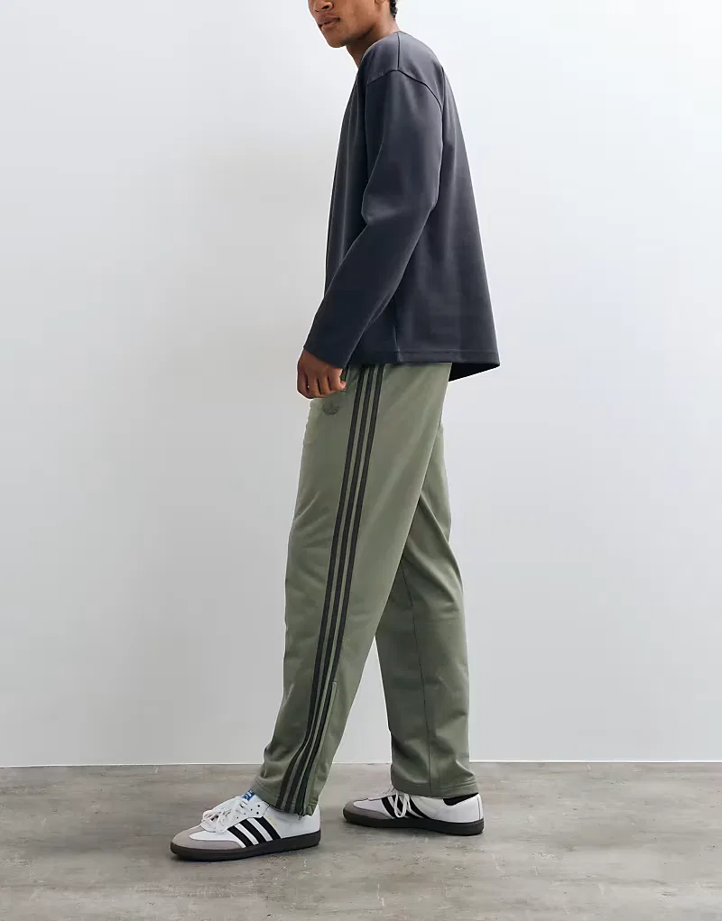 Спортивные брюки Adidas Originals Firebird серебристая галька