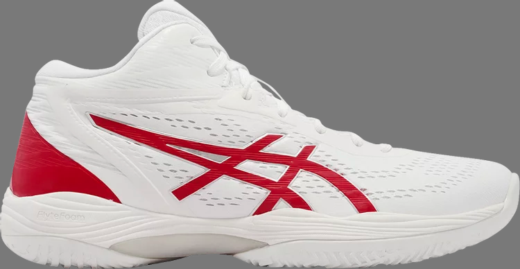 Кроссовки gelhoop v14 'white classic red' Asics, белый - фото