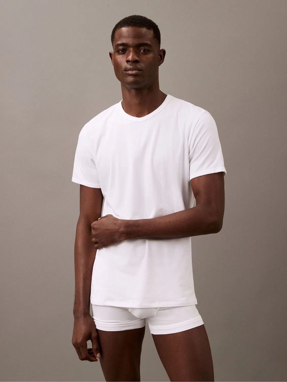 Футболки Calvin Klein 3 шт, белый — фото 2
