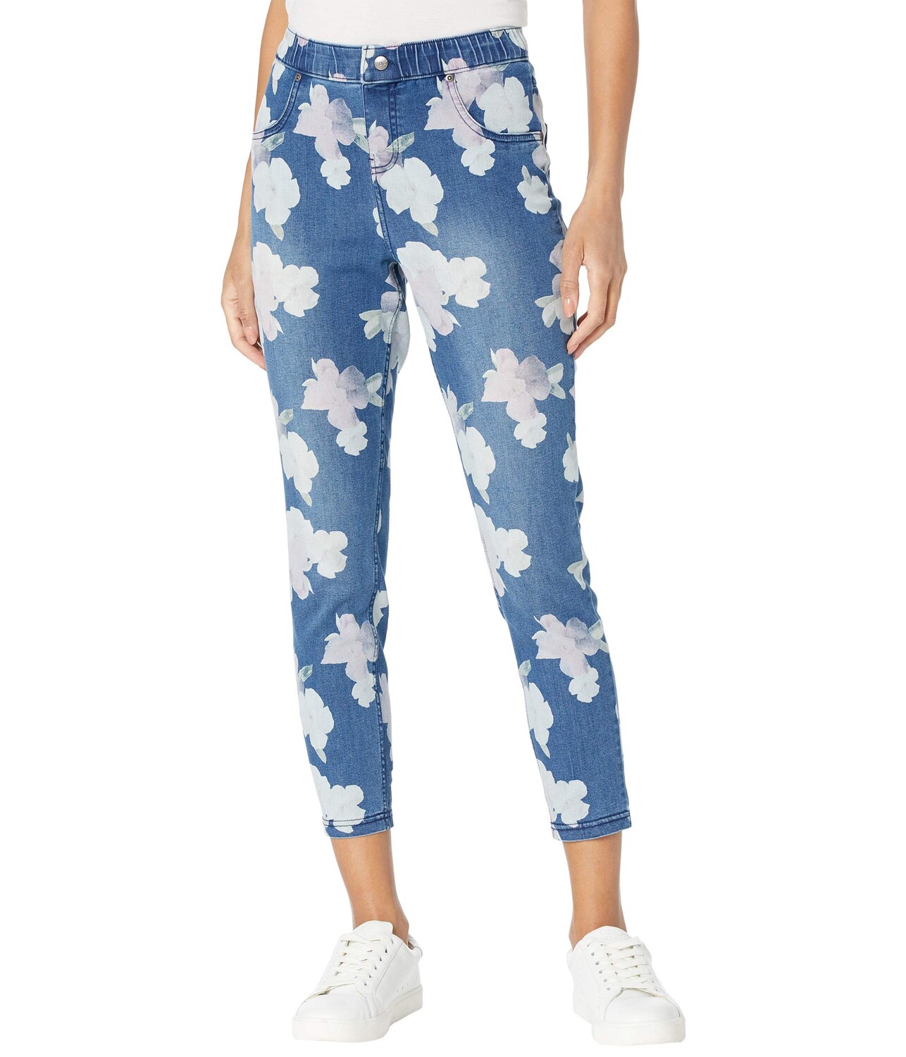 

Джинсы HUE, Hibiscus Denim High-Rise Skimmer