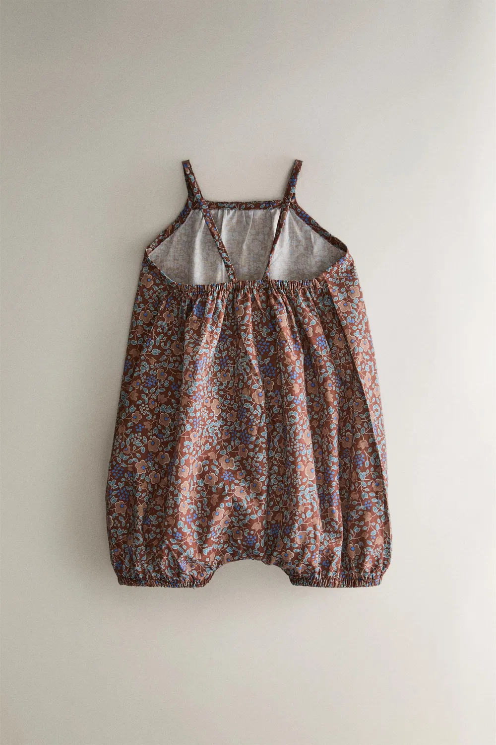 Комбинезон "Floral Baby Beach" ZARA, Burgundy — фото 4