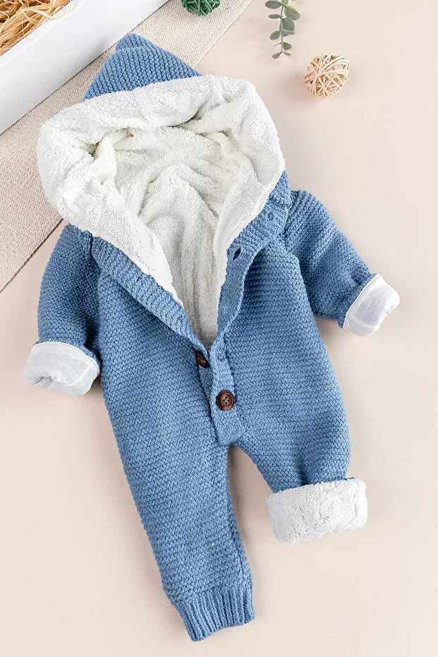 Детский комбинезон для мальчиков с длинным рукавом Babymod, Blue — фото 2