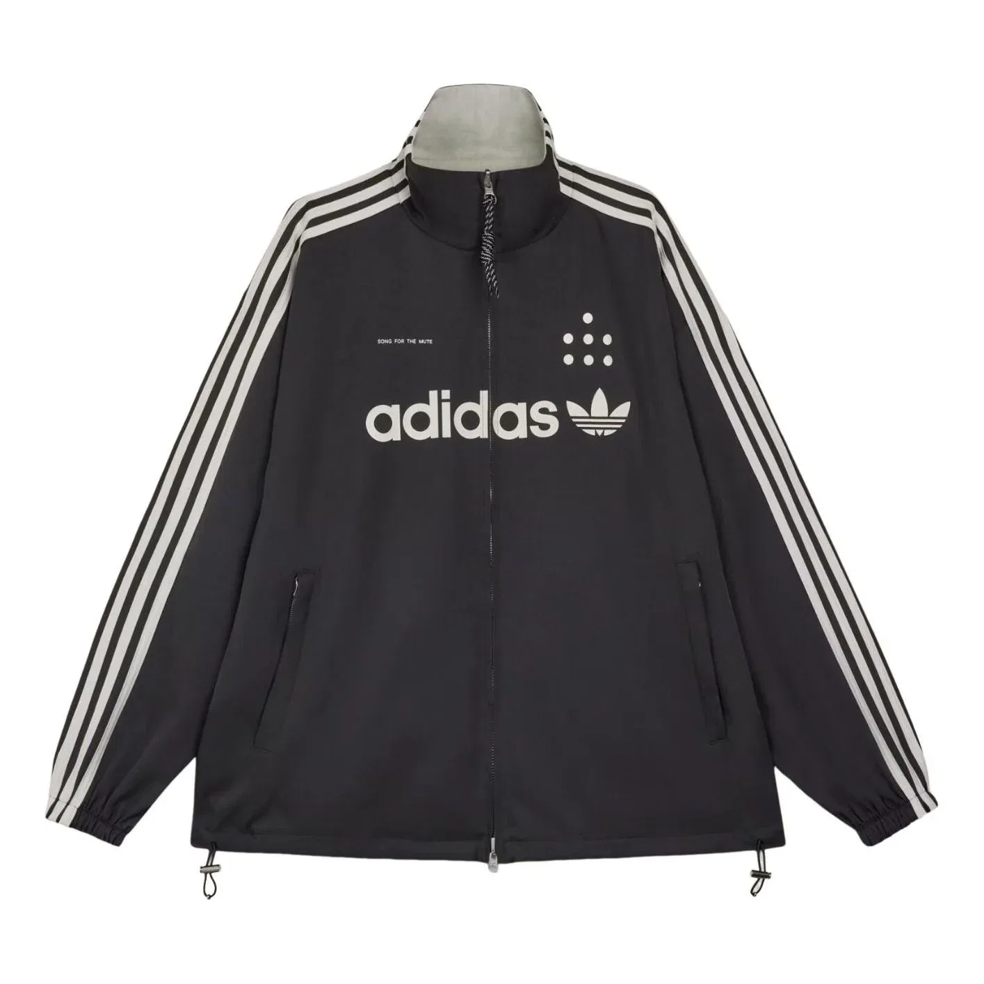 Мужская куртка Song for the Mute Adi008 RVSN Track Top Asia Sizing 'Black Off White' adidas, Black Off White