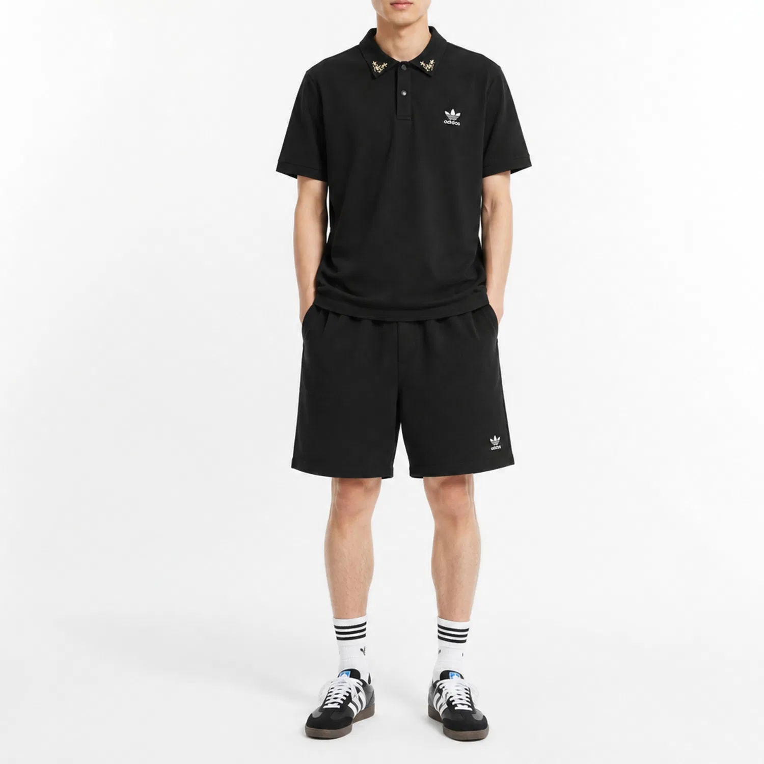 Женская футболка с коротким рукавом Adidas Originals, черный — фото 4