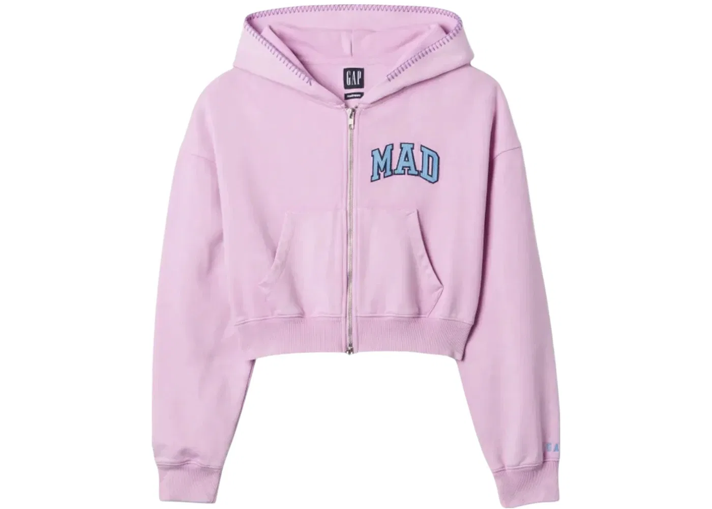 Женское худи с молнией Mad Hoodie Gap, Lavender