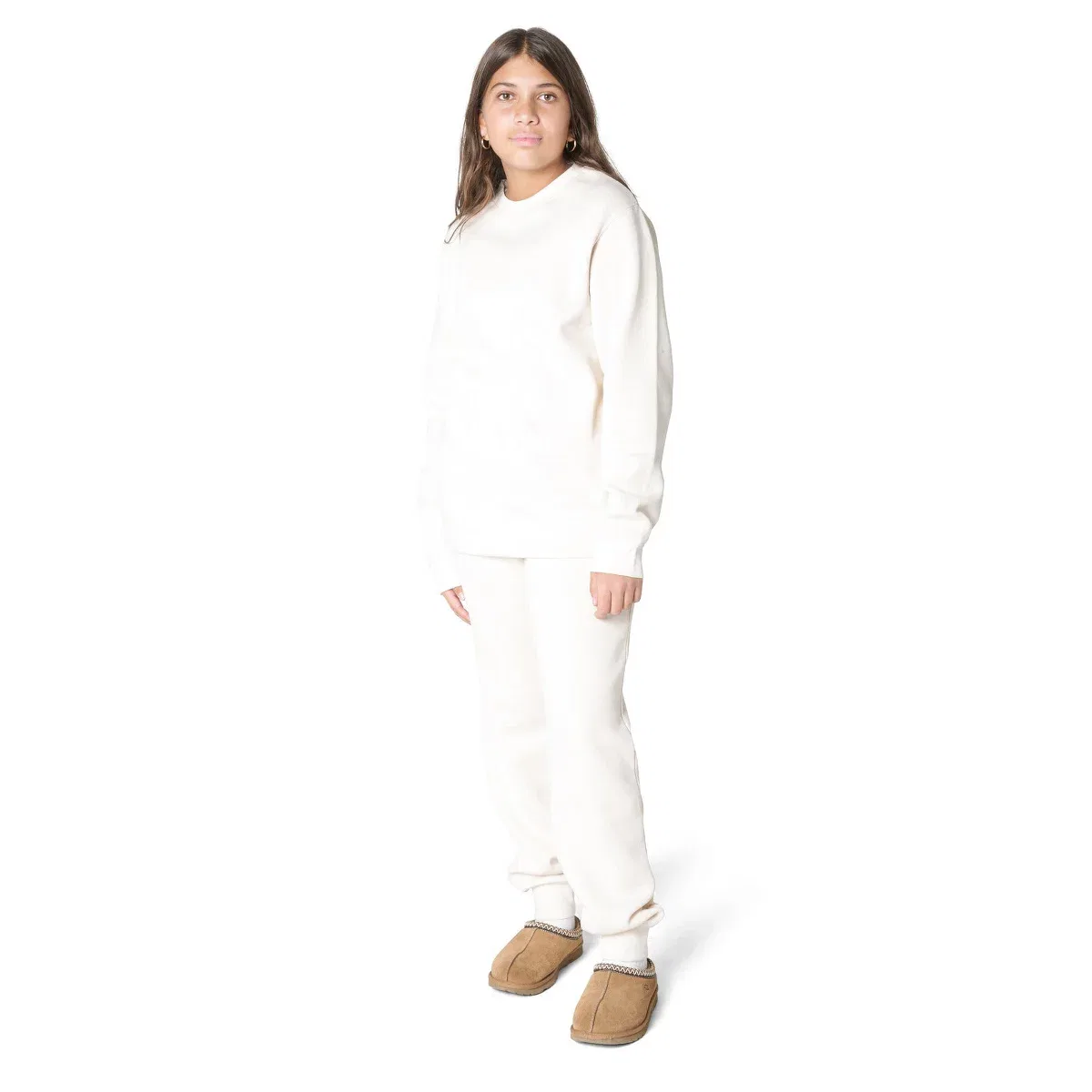 Детское худи для девочек с принтом Fleece Off-White Everyday Kids, Off-White — фото 3