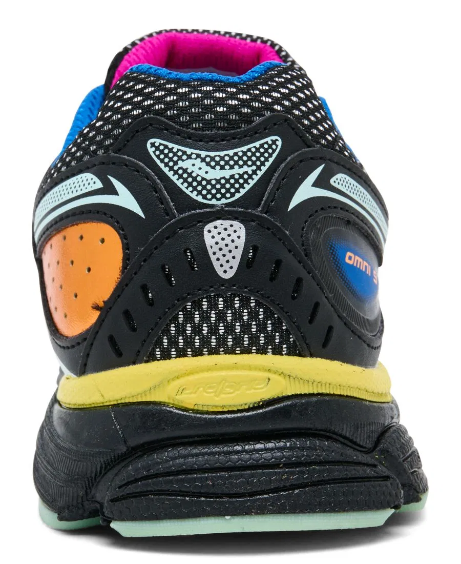 Кроссовки для старших детей Omni 9 Lifestyle Saucony, Black Multi — фото 4