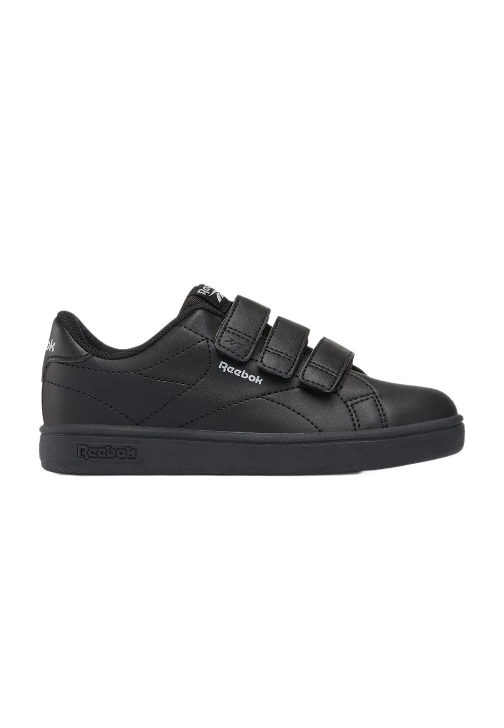 Ремешки на липучках для чистки корта - черные - кроссовки Reebok, Black Black Grey — фото 4