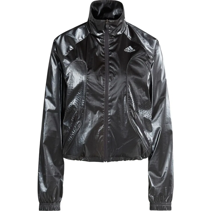 Женская ветровка с длинным рукавом Originals F50 Tracktop adidas, Серебристый — фото 3