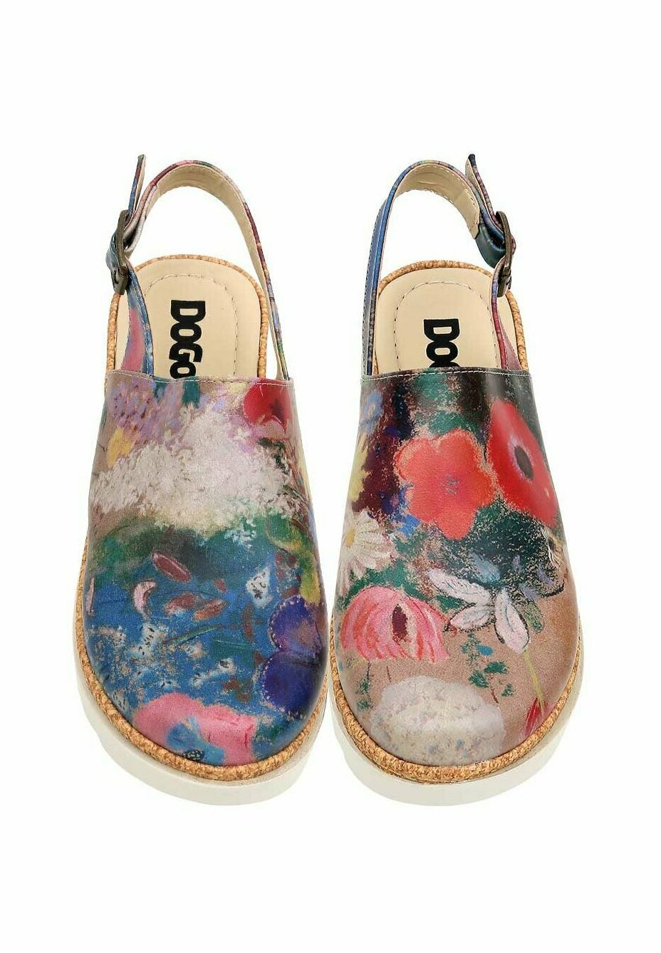 Босоножки на платформе AKITA FULL OF HOPE - Platform heels Dogo, цвет Natur — фото 3