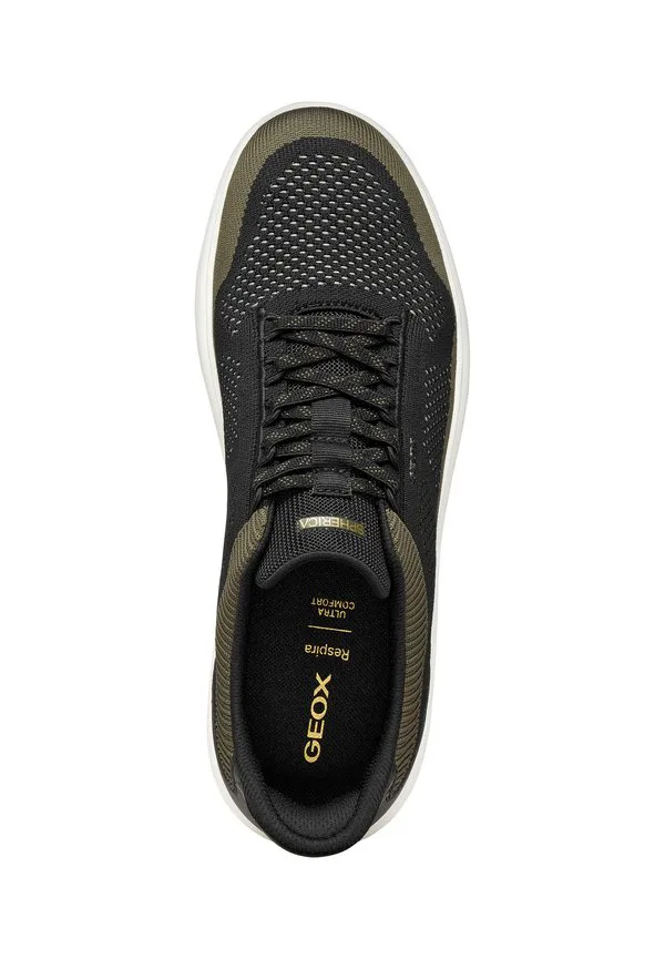 Низкие кроссовки Geox, Black Military — фото 4