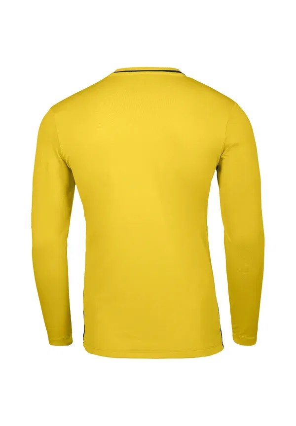 Футболка с длинным рукавом дышащая Long sleeved top Nike Performance, Gelbschwarz, желтый/черный — фото 2