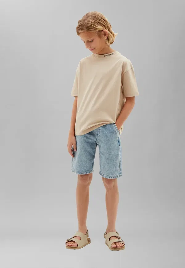 Комплект из 2 футболок с коротким рукавом, хлопок Calvin Klein Jeans, черный