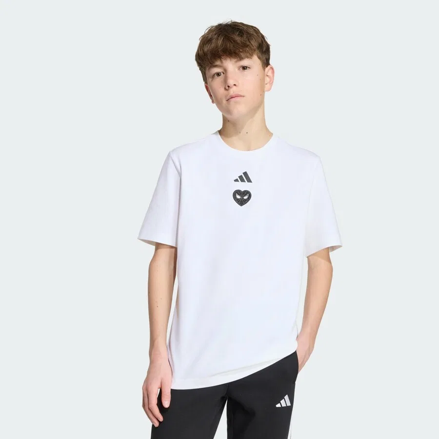 Спортивная футболка ADIDAS SPORTSWEAR Performance Shirt 'Marvel Spider-Man' белого цвета — фото 3