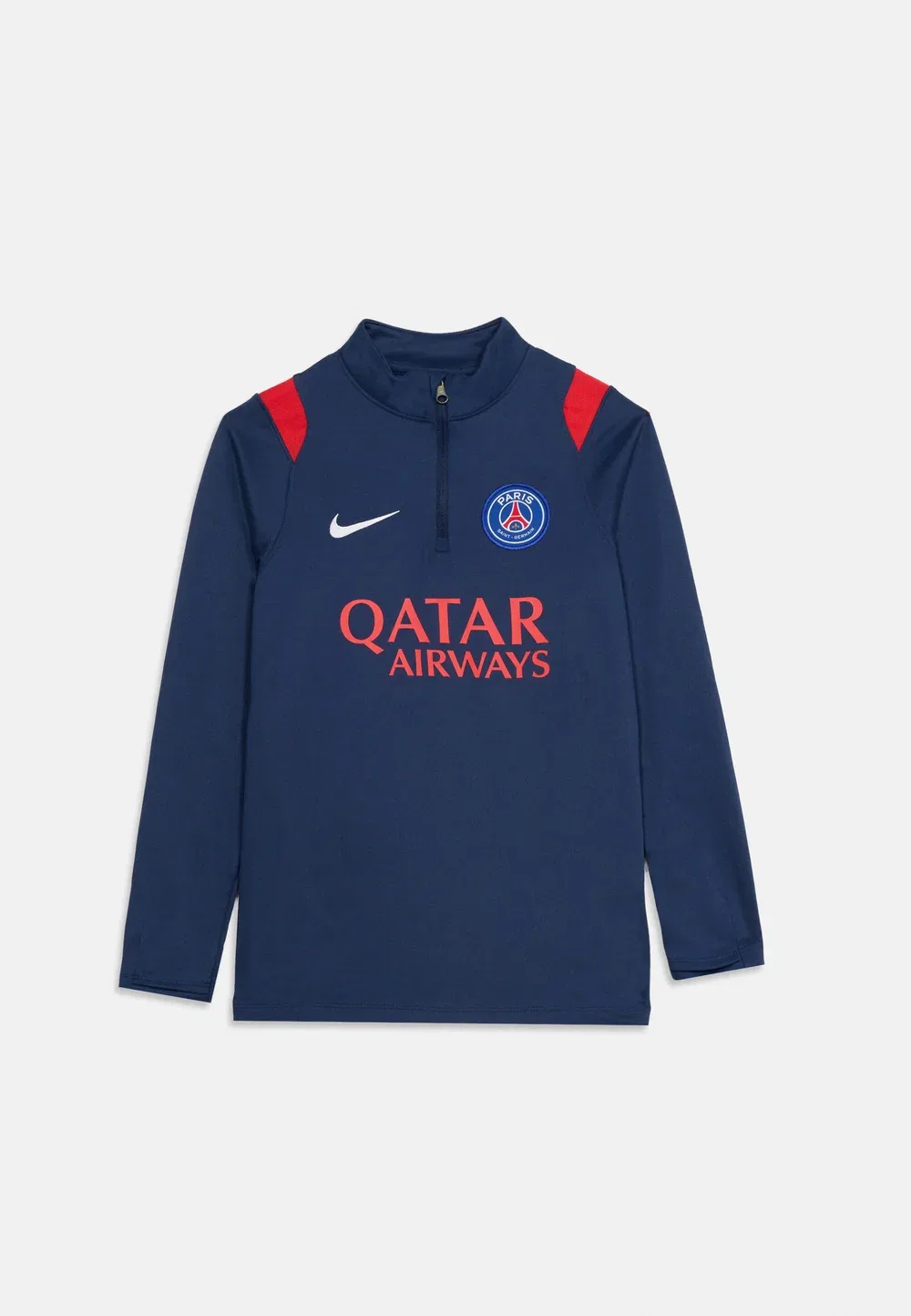 Футболка вратаря унисекс академии «Пари Жермен» ПСЖ Nike Performance, Midnight Navy/University Red/White