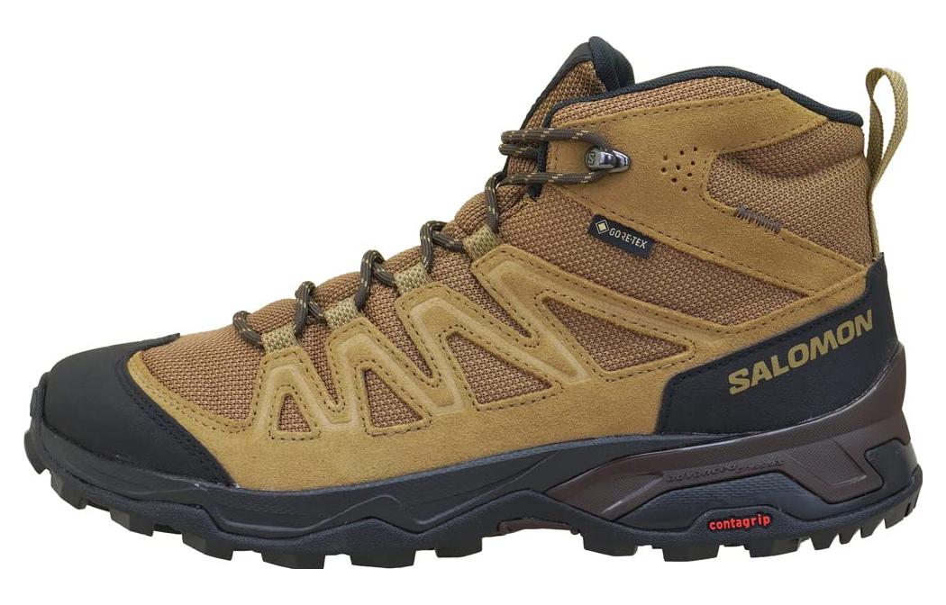 

Мужские кроссовки для активного отдыха X Ward Cushioning Mid top Outdoor Shoes Burnt Earth Salomon, burnt earth