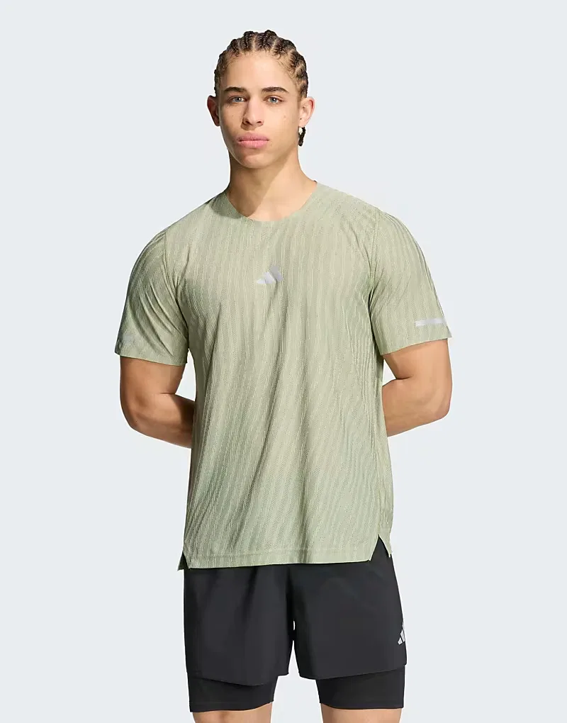 Футболка Adidas Performance adi365 climacool+ engineered, зеленый