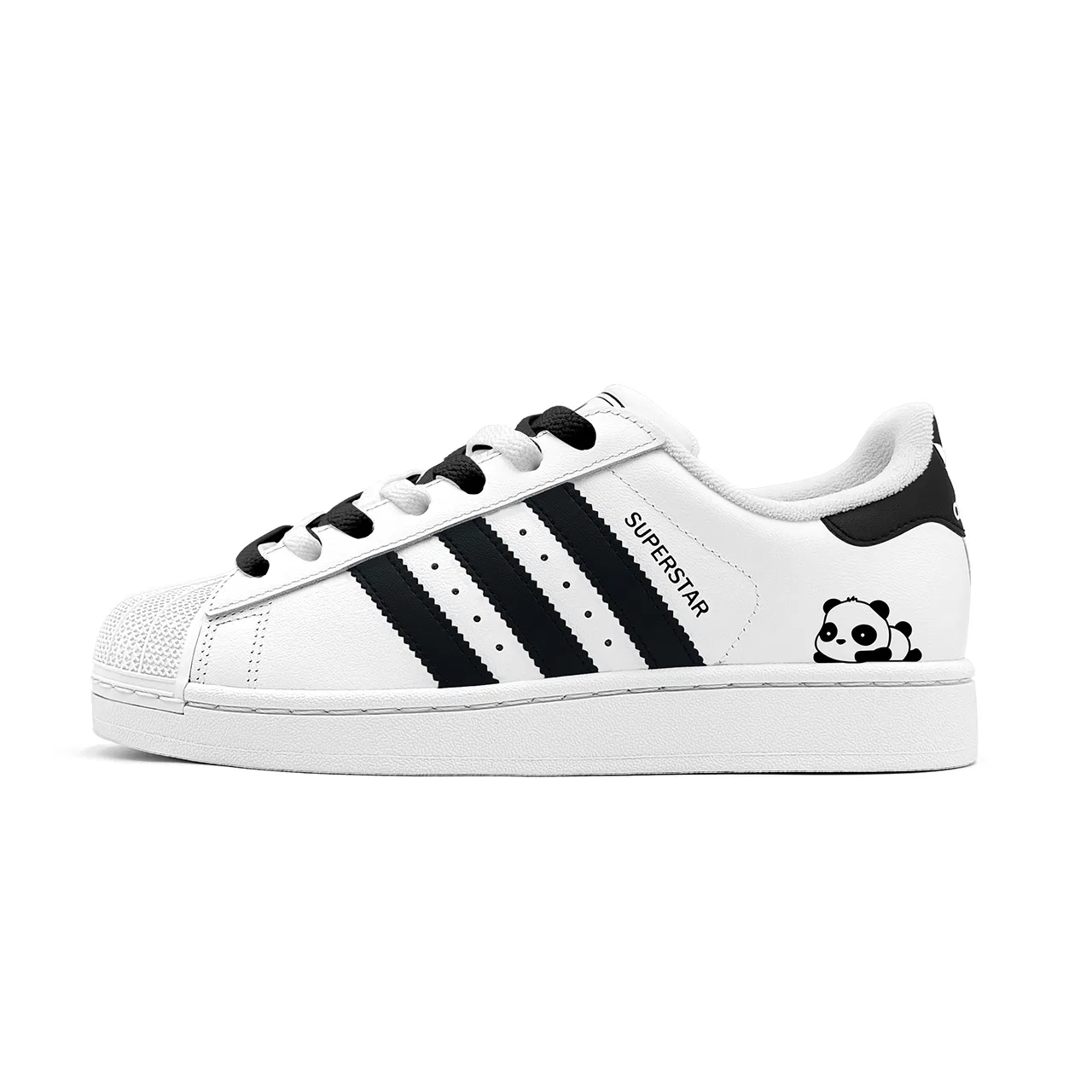 Детские кроссовки для скейтбординга Superstar 2 Adidas Originals, White Black