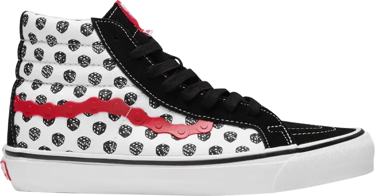 

Кеды Vans Bodega x Sk8 Hi LX Dice, черный
