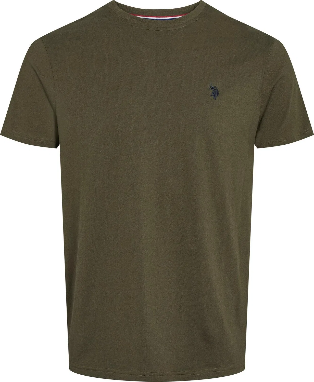 Мужская хлопковая футболка Arjun U.S. Polo Assn., Grun
