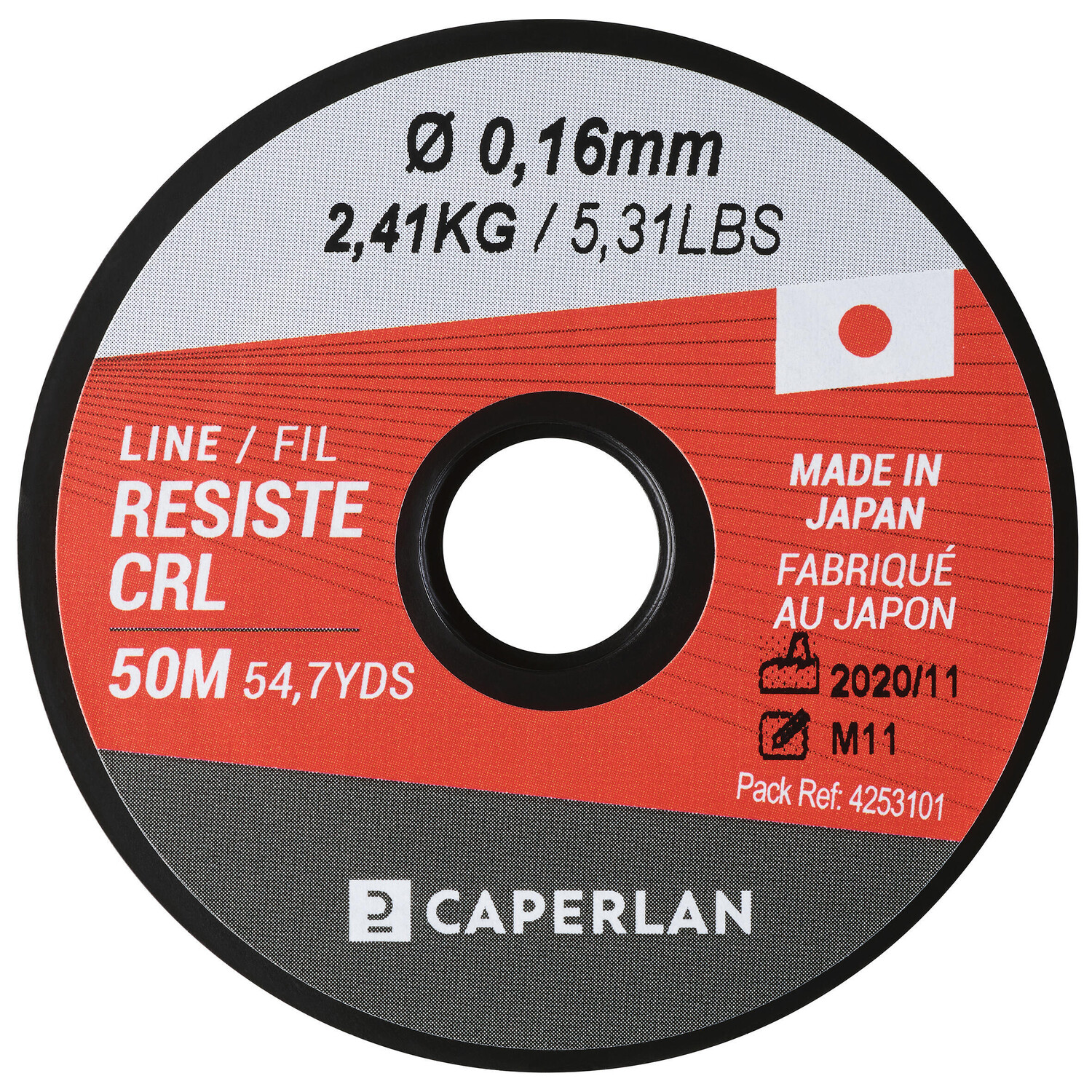 

Основная леска Line Resist CRL 50 M 0,20 мм CAPERLAN